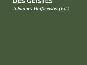 Phänomenologie des Geistes