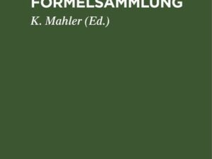 Physikalische Formelsammlung