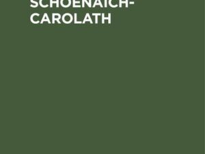 Prinz Emil von Schoenaich-Carolath