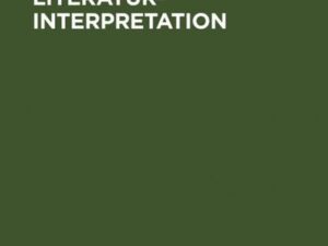 Psychoanalytische Literaturinterpretation