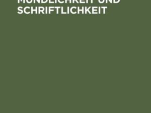 Rabelais zwischen Mündlichkeit und Schriftlichkeit