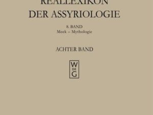 Reallexikon der Assyriologie und Vorderasiatischen Archäologie / Meek - Mythologie