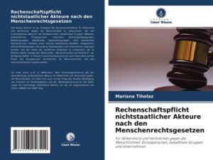 Rechenschaftspflicht nichtstaatlicher Akteure nach den Menschenrechtsgesetzen