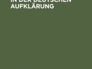 Recht und Sprache in der deutschen Aufklärung