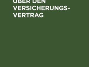 Reichsgesetz über den Versicherungsvertrag