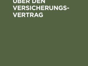 Reichsgesetz über den Versicherungsvertrag