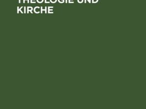 Religion gegen Theologie und Kirche