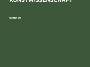 Repertorium für Kunstwissenschaft / Repertorium für Kunstwissenschaft. Band 50