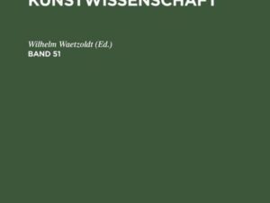 Repertorium für Kunstwissenschaft / Repertorium für Kunstwissenschaft. Band 51