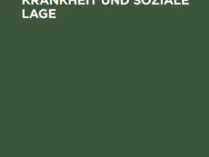 Rheumatische Krankheit und soziale Lage