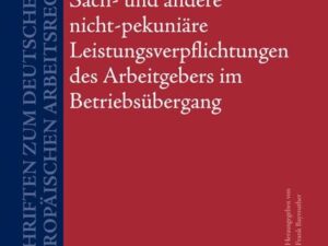 Sach- und andere nicht-pekuniäre Leistungsverpflichtungen des Arbeitgebers im Betriebsübergang