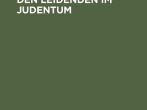 Solidarität mit den Leidenden im Judentum