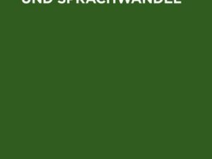 Sprachvariation und Sprachwandel