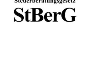 Steuerberatungsgesetz (StBerG)