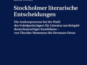 Stockholmer literarische Entscheidungen