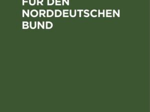 Strafgesetzbuch für den Norddeutschen Bund