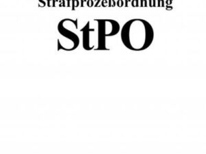 Strafprozeßordnung (StPO)