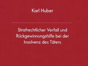 Strafrechtlicher Verfall und Rückgewinnungshilfe bei der Insolvenz des Täters