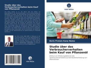 Studie über das Verbraucherverhalten beim Kauf von Pflanzenöl