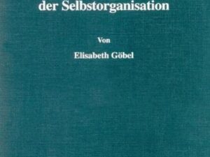 Theorie und Gestaltung der Selbstorganisation.