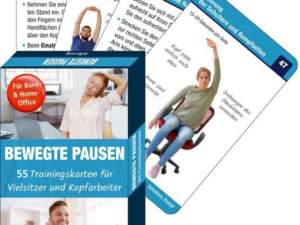 Trainingskarten: Bewegte Pausen für Büro & Home-Office