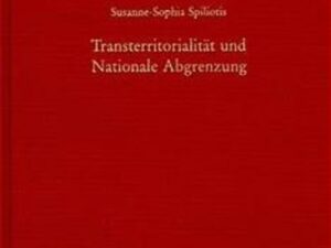 Transterritorialität und nationale Abgrenzung