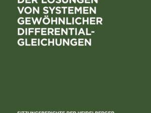 Über die Existenz der Lösungen von Systemen gewöhnlicher Differentialgleichungen