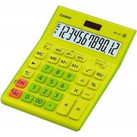 CASIO TASCHENRECHNER OFFICE GR-12C-GN LIMETTENGRÜN, 12-STELLIGES DISPLAY (GR-12C-GN)