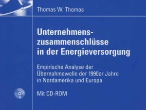 Unternehmenszusammenschlüsse in der Energieversorgung