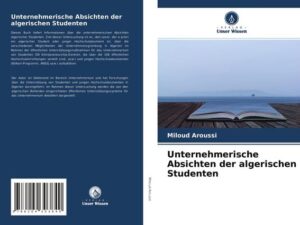 Unternehmerische Absichten der algerischen Studenten