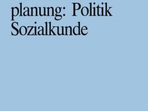 Unterrichtsplanung: Politik/Sozialkunde