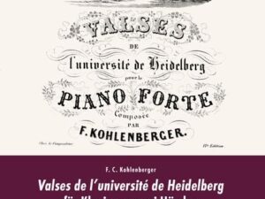 Valses de l’université de Heidelberg für Klavier zu zwei Händen