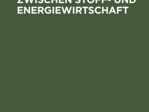 Verflechtungen zwischen Stoff- und Energiewirtschaft