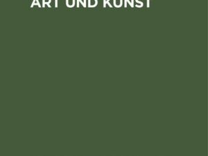 Von deutscher Art und Kunst