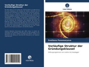 Vorläufige Struktur der Gründungsklausel