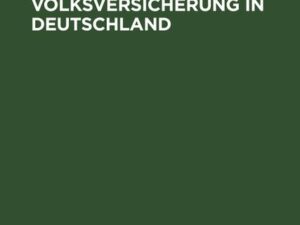 Vorschläge zur Reform der Volksversicherung in Deutschland