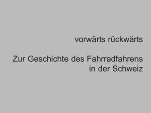 Vorwärts rückwärts