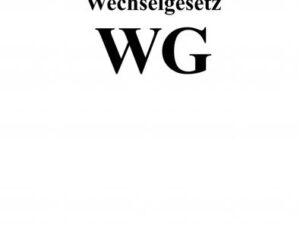 Wechselgesetz (WG)