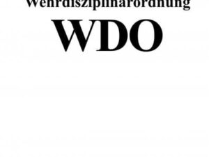 Wehrdisziplinarordnung (WDO)