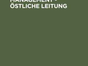 Westliches Management - östliche Leitung