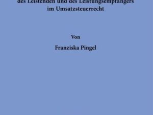 Widersprüchliche Behandlung des Leistenden und des Leistungsempfängers im Umsatzsteuerrecht.