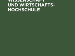 Wirtschafts-Rechts-Wissenschaft und Wirtschafts-Hochschule