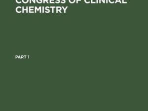 XI International Congress of Clinical Chemistry