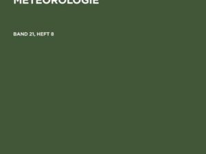 Zeitschrift für Meteorologie. Band 21, Heft 8