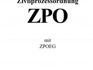 Zivilprozessordnung (ZPO)