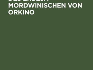 Zur Betonung des Erdzja-Mordwinischen von Orkino