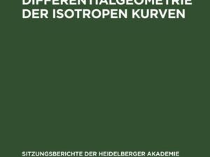 Zur Differentialgeometrie der isotropen Kurven