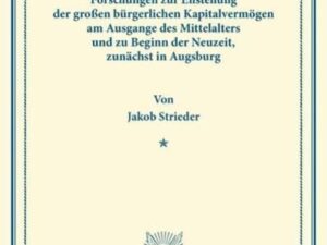 Zur Genesis des modernen Kapitalismus.